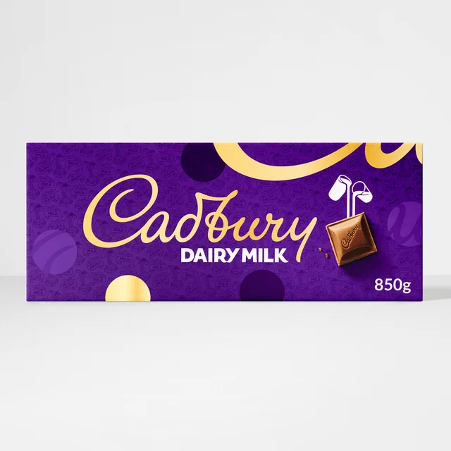 Cadbury Dairy Milk Chocolate Bar 850g